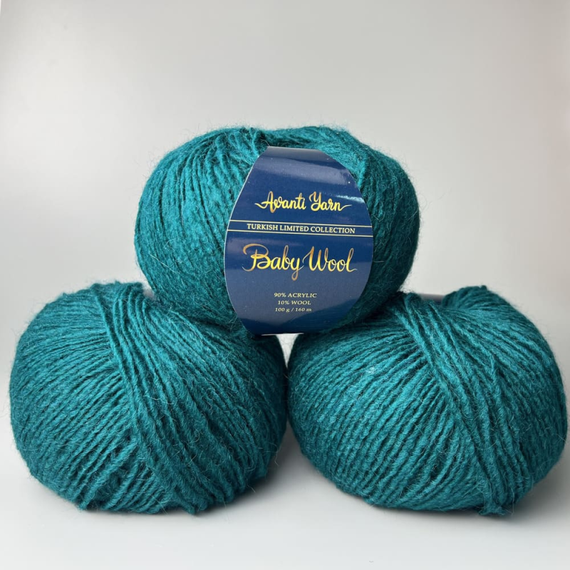 Avanti Yarn Baby Wool 40/41 Смарагд