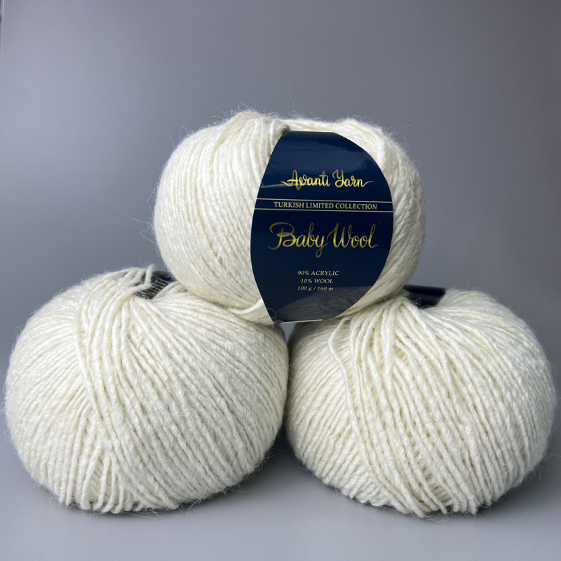 Avanti Yarn Baby Wool 503 Молоко