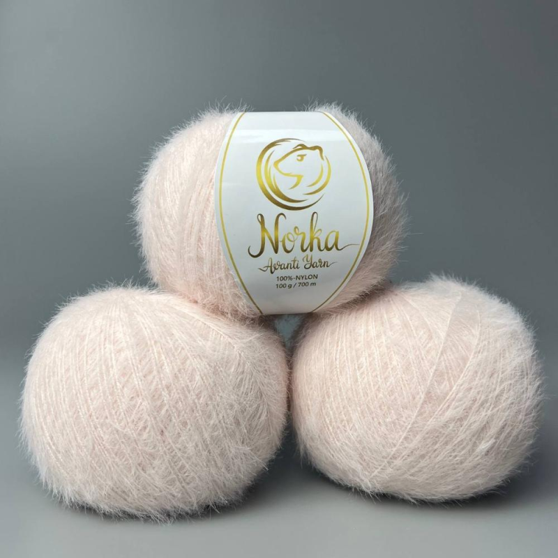 Avanti Yarn Norka, 810 Біло-рожевий