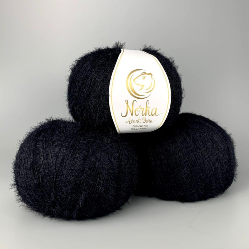 Avanti Yarn Norka, 844 Чорний