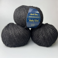 Avanti Yarn Baby Wool 9500 Чорний