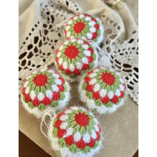 Куля різдвяна, 6 см