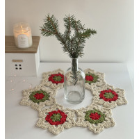 Серветка віночок Фловерс, Різдвяна