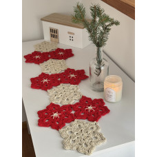 Ранер Фловерс, Червоний/Беж/Золото