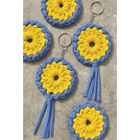 Підвіска синьо-жовта Віночок Підвіска синьо-жовта Віночок