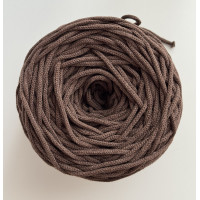 Шнур бавовна 4 мм, 100 м Шоколад