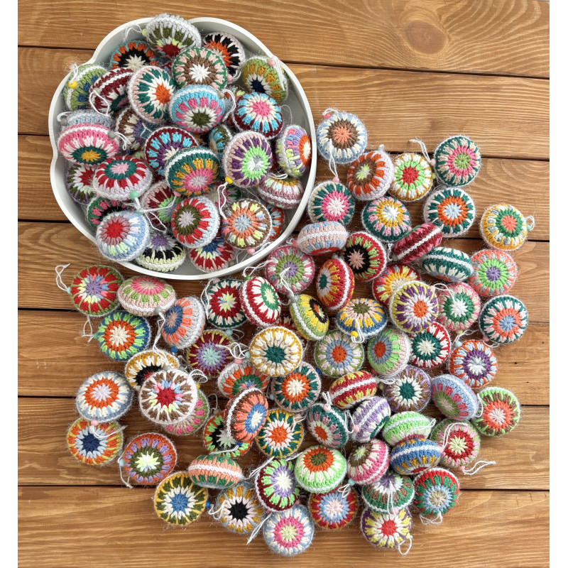 Кулі ялинкові Калейдоскоп 10 шт