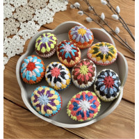 Писанки 10 шт, різні кольори Писанки 10 шт, різні кольори