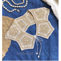 Комірець дорослий в'язаний