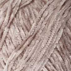 Пряжа велюр, нитки для в“язання Avanti Yarn PUFFY, 50гр/300м № 544 пудра