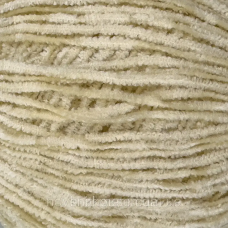 Пряжа велюр, нитки для в“язання Avanti Yarn PUFFY, 50гр/300м № 550 світлий беж