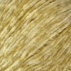 Пряжа велюр, нитки для в“язання Avanti Yarn PUFFY, 50гр/300м № 526 беж