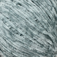 Пряжа велюр, нитки для в“язання Avanti Yarn PUFFY, 50гр/300м № 832 сірий