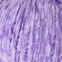 Пряжа велюр, нитки для в“язання Avanti Yarn PUFFY, 50гр/300м № 509 бузковий