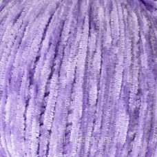 Пряжа велюр, нитки для в“язання Avanti Yarn PUFFY, 50гр/300м № 509 бузковий