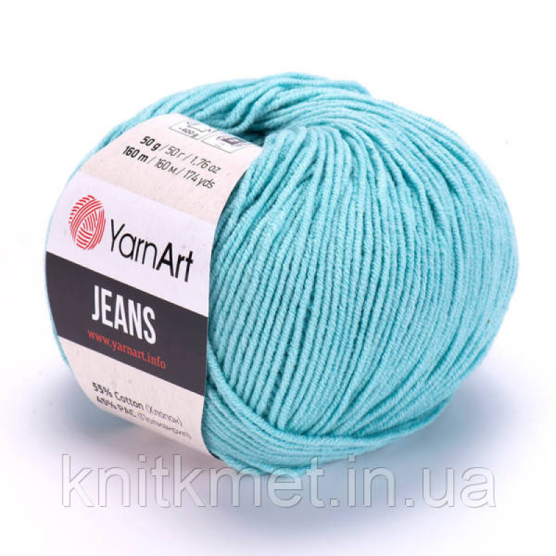 Джинс ЯрнАрт (YarnArt Jeans) 81 блакитний