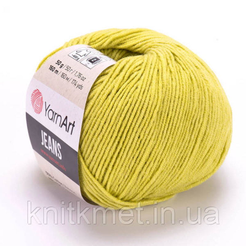 Джинс ЯрнАрт (YarnArt Jeans) 29 горох