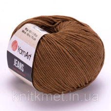 Джинс ЯрнАрт (YarnArt Jeans) 40 шоколад