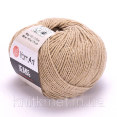 Джинс ЯрнАрт (YarnArt Jeans) 48 кава з молоком