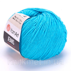 Джинс ЯрнАрт (YarnArt Jeans) 33 бірюза