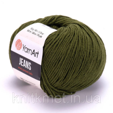 Джинс ЯрнАрт (YarnArt Jeans) 82 хакі