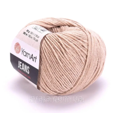Джинс ЯрнАрт (YarnArt Jeans) 87 світлий беж