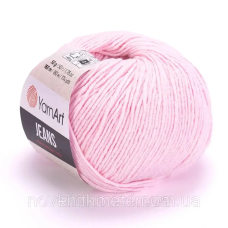 Джинс ЯрнАрт (YarnArt Jeans) 74 ніжний рожевий