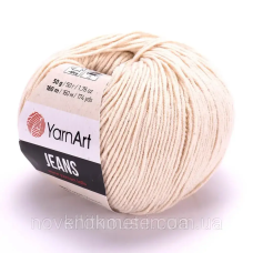 Джинс ЯрнАрт (YarnArt Jeans) 05 світлий беж