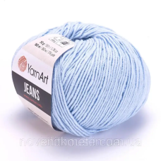 Джинс ЯрнАрт (YarnArt Jeans) 75 світло-блакитний