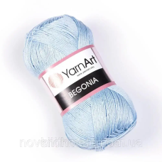 Yarnart Begonia (Ярнарт Бегонія) мерсеризована бавовна 50 г 169 м, колір 4917