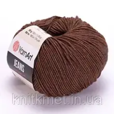 Джинс ЯрнАрт (YarnArt Jeans) 70 шоколад