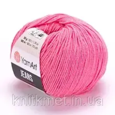 Джинс ЯрнАрт (YarnArt Jeans) 78 світла малина