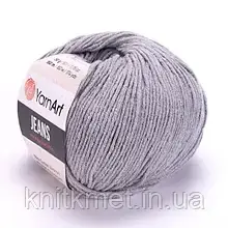 Джинс ЯрнАрт (YarnArt Jeans) 46 сірий