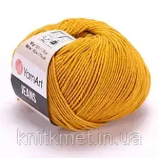 Джинс ЯрнАрт (YarnArt Jeans) 84 гірчиця
