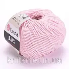 Джинс ЯрнАрт (YarnArt Jeans) 18 світло-рожевий