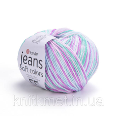 Yarn Art jeans Soft colors, Ярн Арт Джинс софт колорс 6202