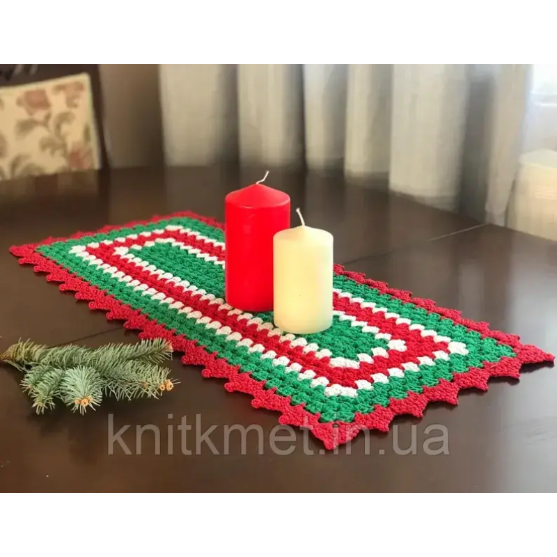 Ранер, доріжка Різдвяна, серветка