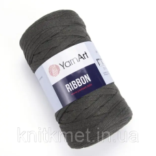 Трикотажна стрічка YarnArt Ribbon для в’язання корзин, килимів, сумок, рюкзаків, тапочок,декоративних подушок, колір 782 Хакі
